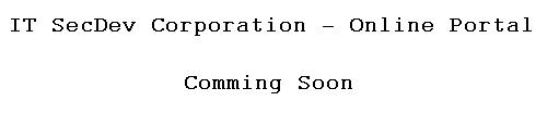 IT SecDev Corporation